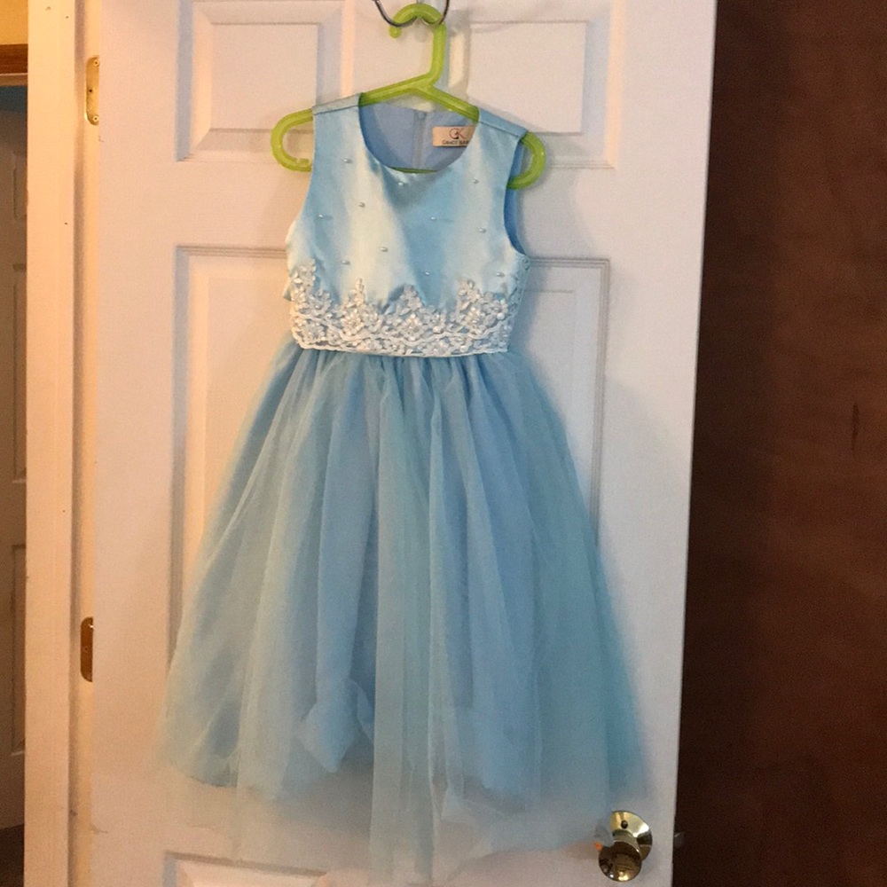 Blue formal dress